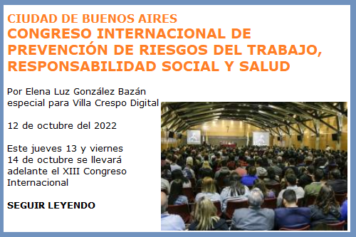 CONGRESO INTERNACIONAL PREVENCION RIESGOS TRABAJO